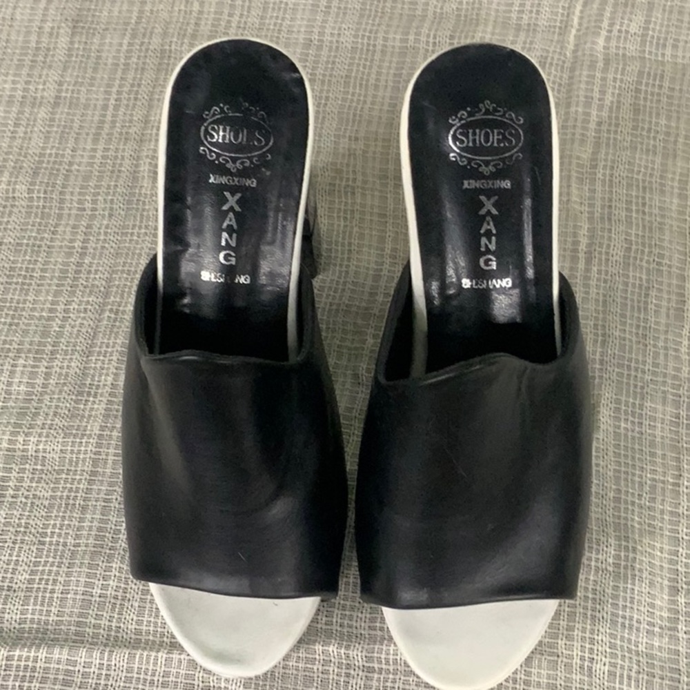 Platform Open Toe Heel - image 4